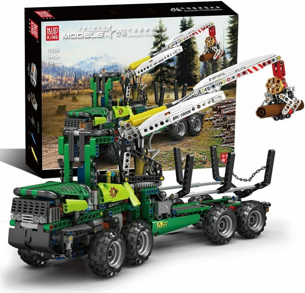 Mould King pneumatic Forest Machine Modell Nr. 19006