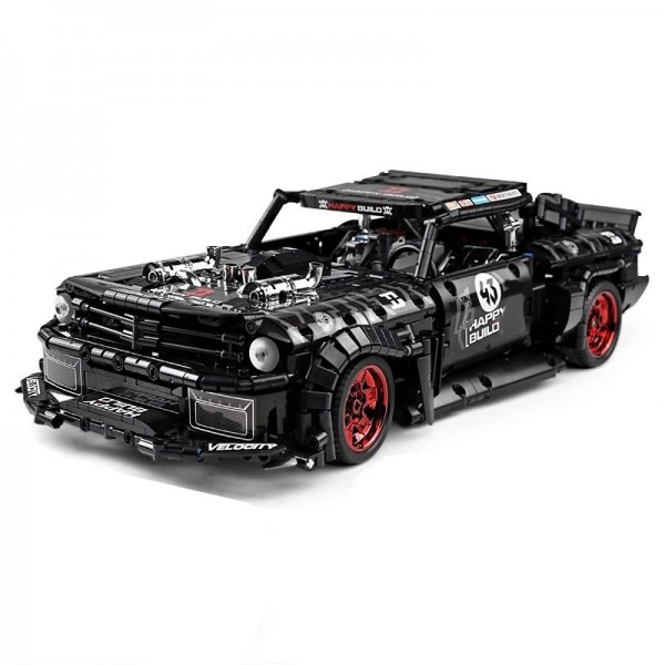 Happy Build QC005 RC Mustang+ Motor 1657 Teile OVP-Neu