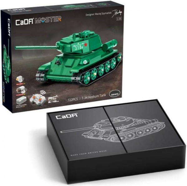 CaDa Master Technik T-34 Medium Tank RC Modell Nr: C61072