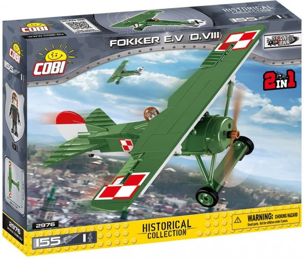 Cobi Fokker E.V (D.VIII) Modell Nr. 2976a