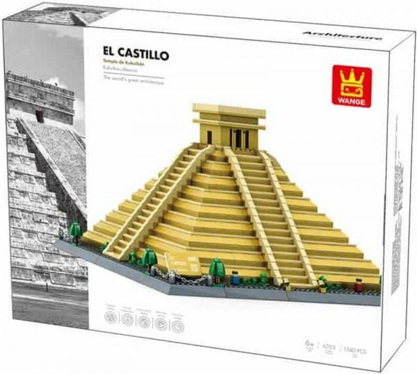 Wange 6225 Architektur El Castillo Mexiko 1340 Teile