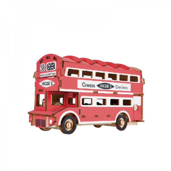 3D Holzpuzzle London Bus Modell Nr. MQ-B025
