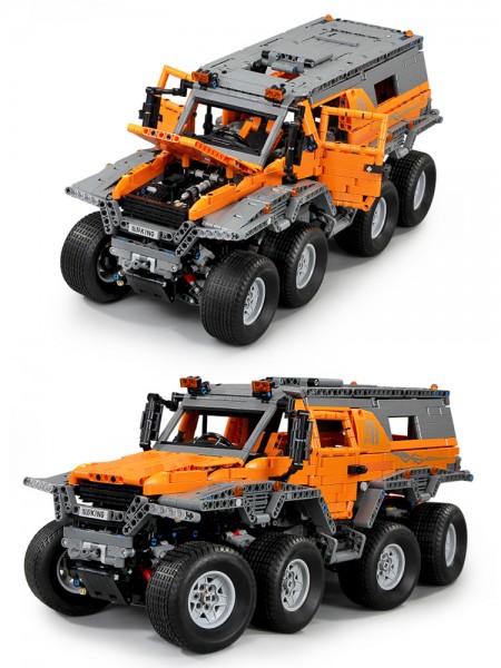 Mould King Avtoros Shaman 8x8 Off-Road Truck Modell Nr. 13088