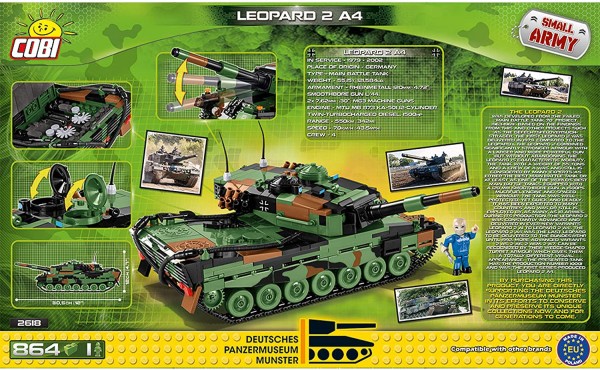 Cobi Leopard 2 A4 Modell Nr. 2618