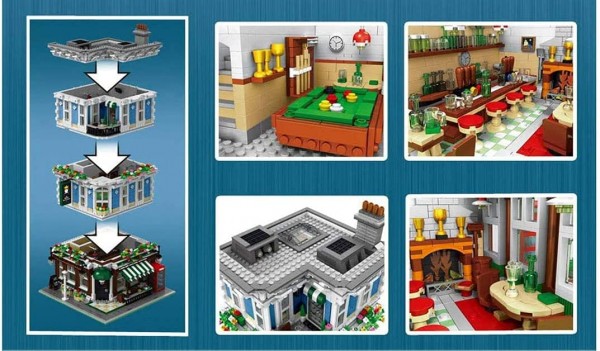 UrGe 10197 Queen Pub/ Bar/ Kneipe, 3678 Teile OVP NEU