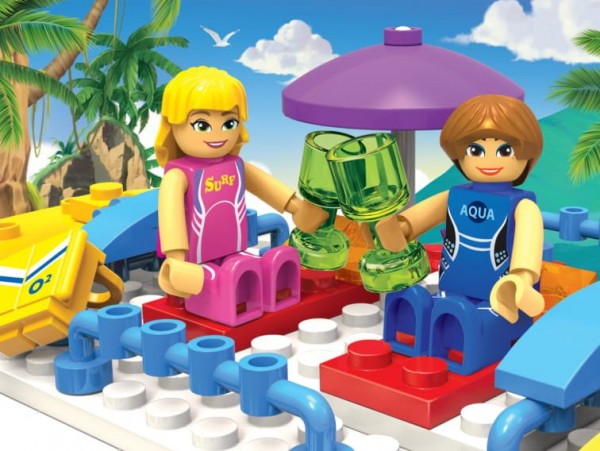 Blocki My Girls Abenteuer Yacht Modell Nr. KB0119