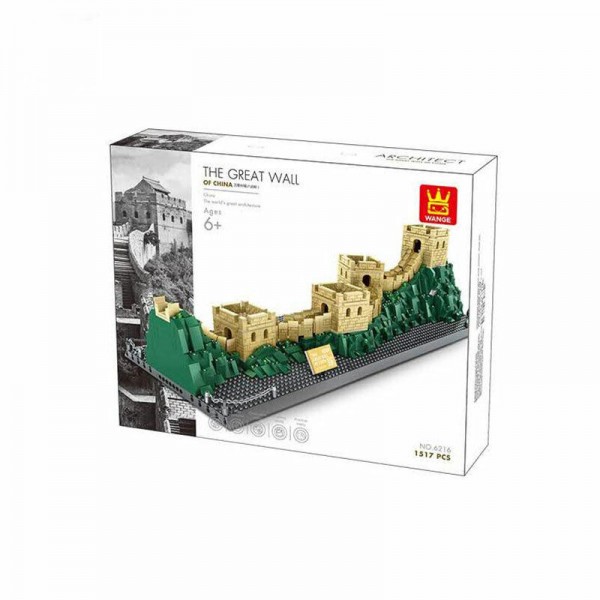 Wange 6216 Architektur Bausatz Great Wall OVP Deutscher Händler 1407 Teile