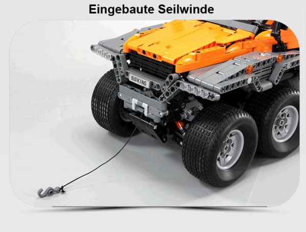 Mould King Avtoros Shaman 8x8 Off-Road Truck Modell Nr. 13088