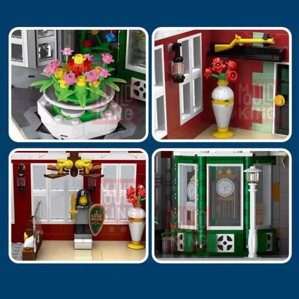 Mould King Novatown Antique Collection Shop Konstruktionsset Modell Nr. 16005