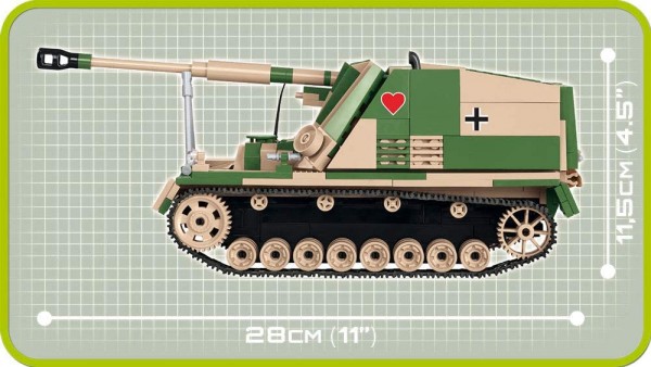 Cobi Panzer SD.KFZ. 164 Nashorn Modell 2517