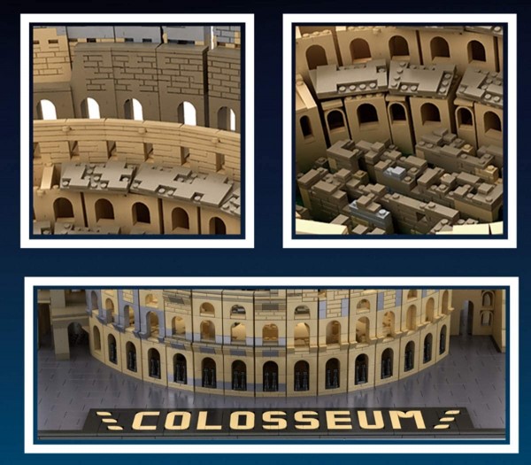 Mould King Architecture Colosseum Modell Nr. 22002
