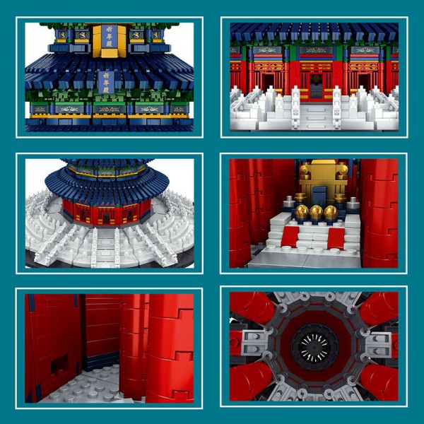 Mould King Architecture Temple of Heaven Modell Nr. 22009