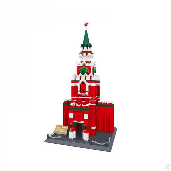 Wange 5219 Architektur Erlöserturm des Kreml 1046 Teile