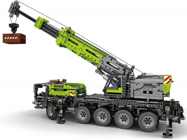 Mould King 17035 Technik Control+ Kran- Baufahrzeug
