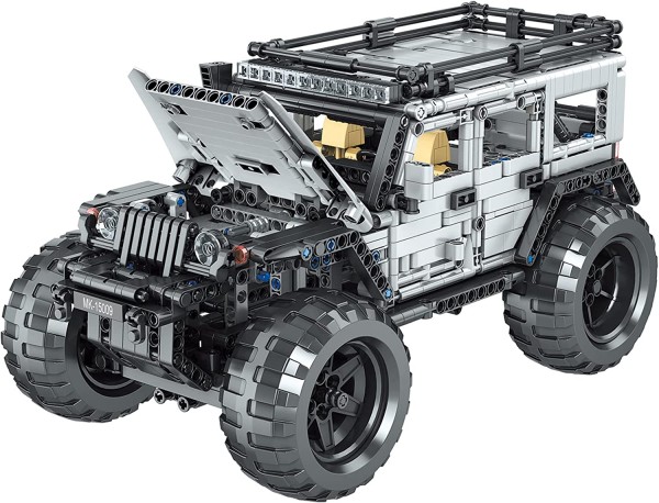 Mould king 15009 Technik Ferngesteuertes SUV Geländefahrzeug ModellBauset, 1288 Teile Off-Roader, Fe