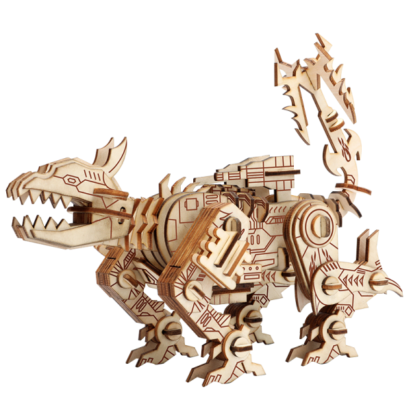 3D Holzpuzzle Robohund Modell Nr. MK0203317