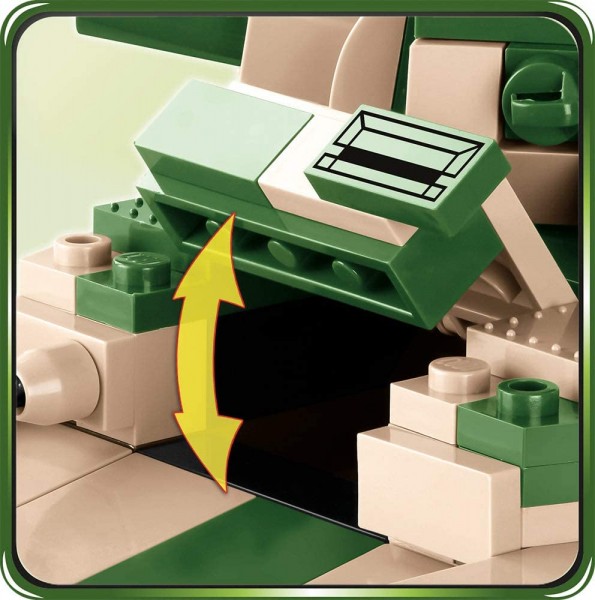 Cobi 3in1 Panzer IV (Pz.Kpfw. IV Ausf. F1/G/H) Modell Nr. 2508A