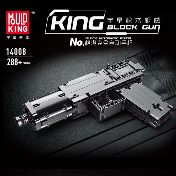 Mould King Automatic Pistol Modell Nr. 14008