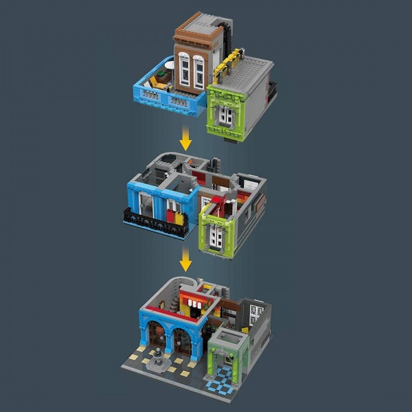 UrGe 10182 Hotel Bausatz, 4143 Teile