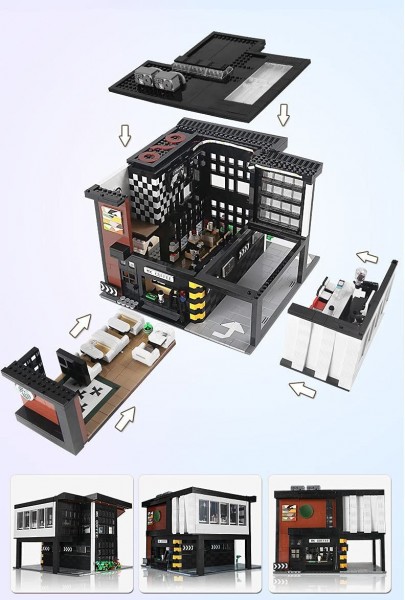 Mould King MK Coffee House Modell Nr. 16036