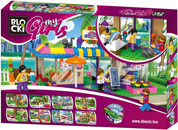 Blocki My Girls Doughnut Café Modell Nr. KB 0113