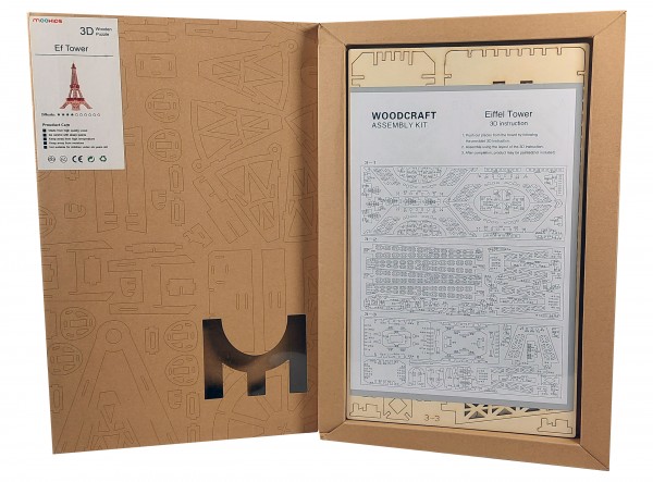 3D Holz Puzzle Eiffelturm Modell Nr. MK0205217