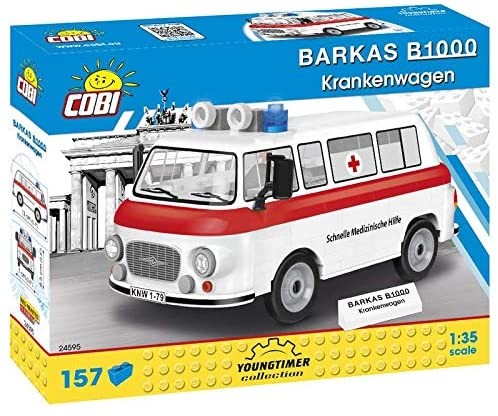 Cobi Barkas B1000 Krankenwagen Modell Nr. 24595