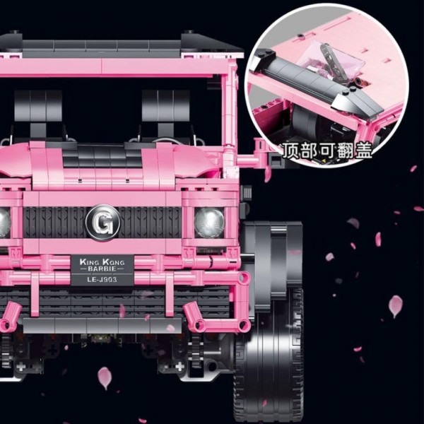 Rael LE J903 Off Road Geländewagen in Pink mit Power Pack