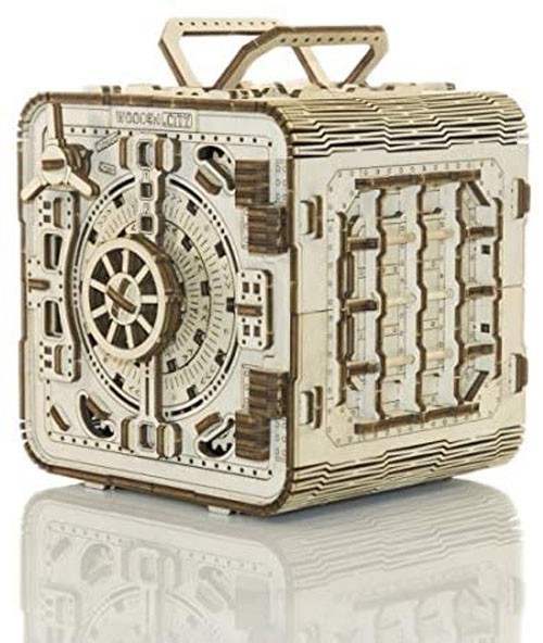 Wooden City 3D Holzpuzzle Safe Modell Nr. WR322