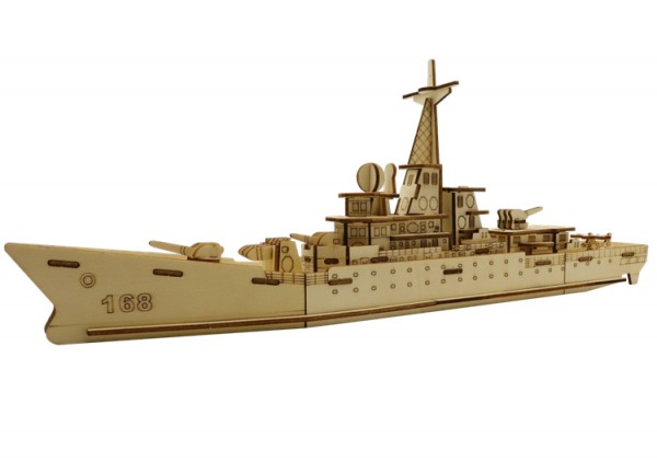 3D Holzpuzzle Kriegsschiff Modell Nr. MK0203917