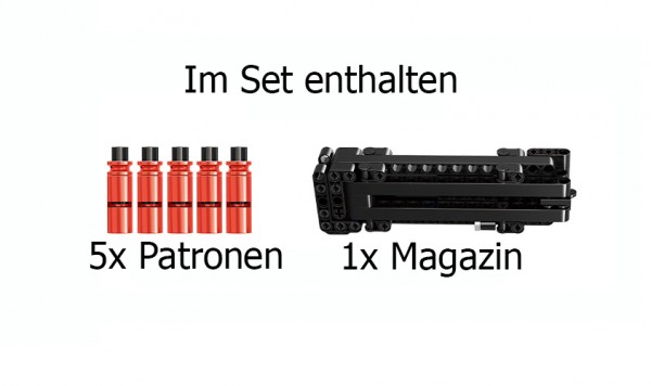 Mould King Block Gun Desert Eagle Bausatz Modell Nr. 14004 ab 14 Jahren