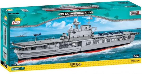 Cobi Schlachtschiff USS Enterprise Modell Nr. 4815