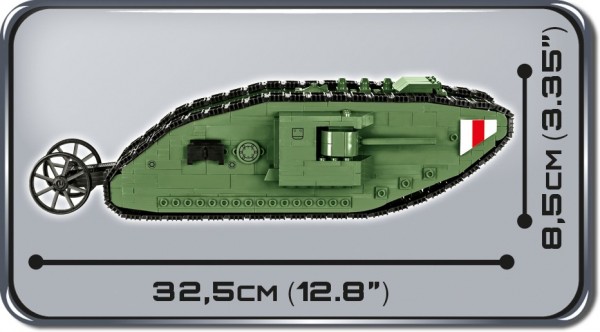 Cobi Tank Mark I Historical Collection Modellnummer 2972