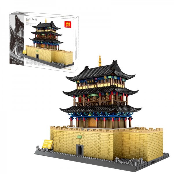 Wange 6222 Architektur Jiayu Pass 1511 Teile