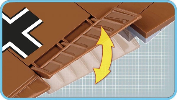 Cobi Messerschmitt Bf 109 F-4 Trop Modell 5526