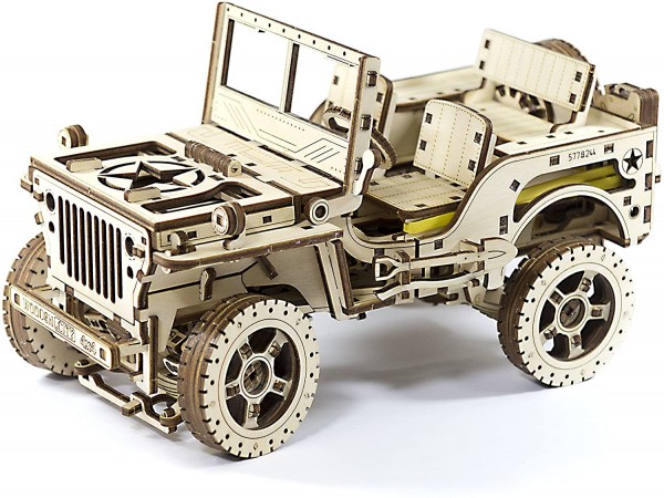 Wooden City 3D Holzpuzzle 4x4 Jeep Modell Nr. WR309