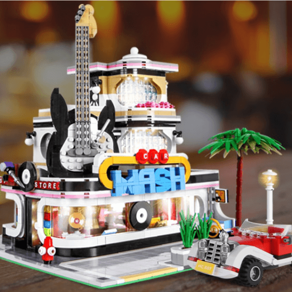 Mould King Gitarrenshop Modell Nr. 16002