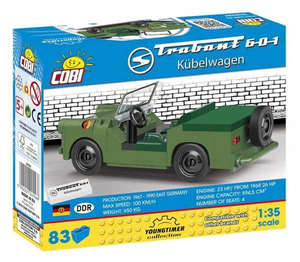 Cobi Trabant 601 Kübelwagen Modell Nr. 24556
