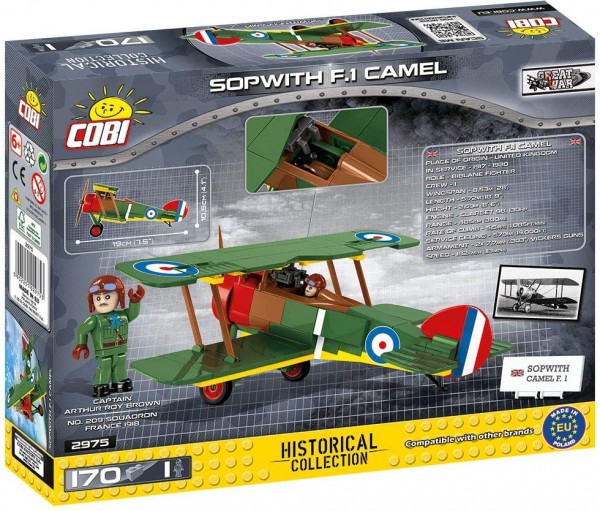 Cobi Sopwith F.1 Camel Modell Nr. 2975