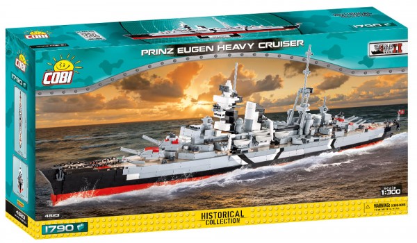 Cobi Prinz Eugen Heavy Cruiser Historical Collection Modell Nr.4823
