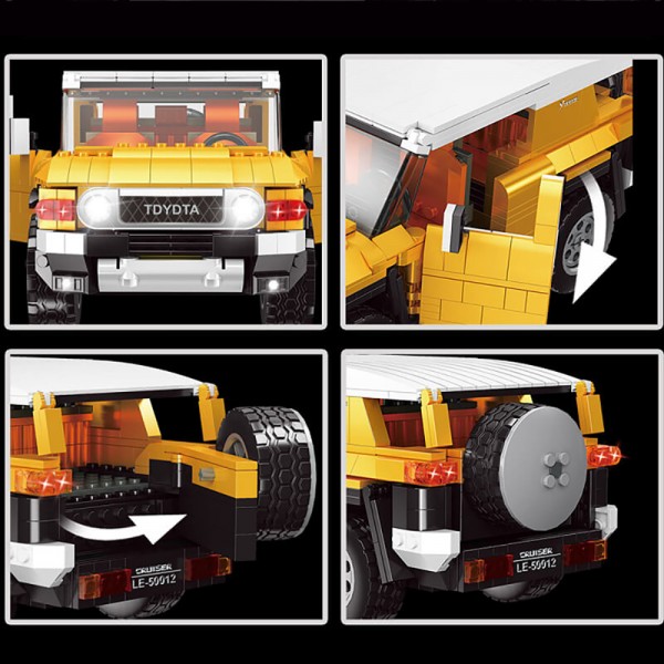 Rael Technology 50012 Geländewage Klemmbausteine / Bauset