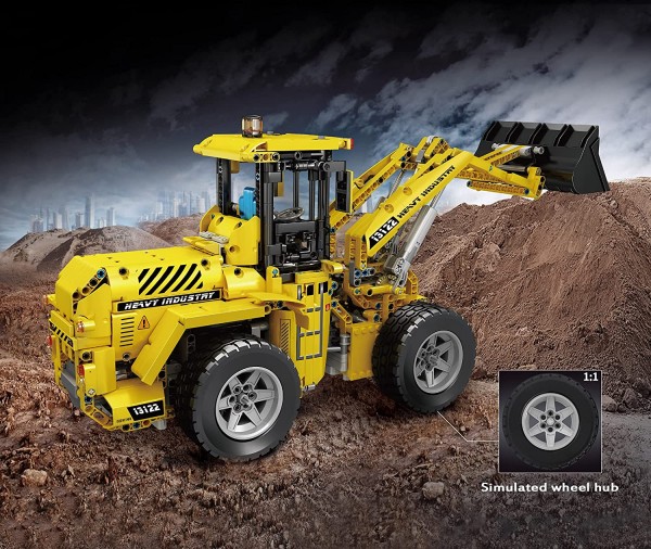 Mould King Bulldozer Modell Nr. 13122S