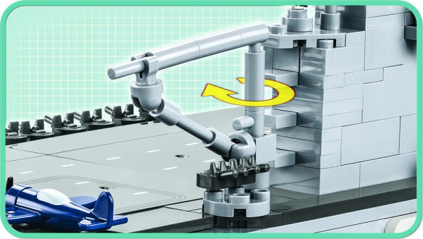 Cobi Schlachtschiff USS Enterprise Modell Nr. 4815