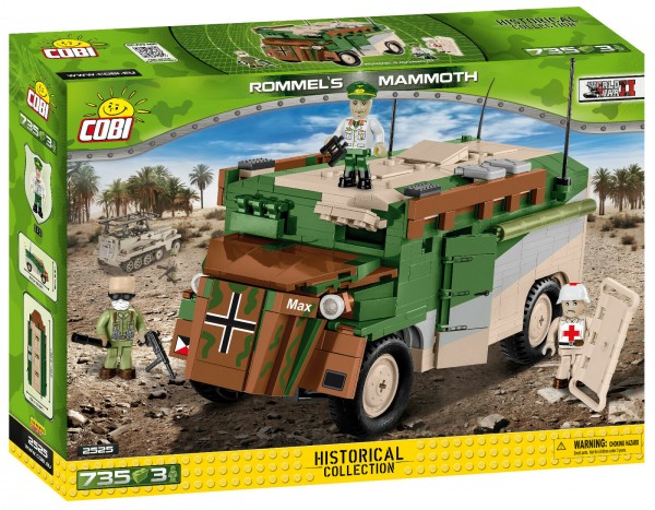 Cobi Rommel's Mammoth Modell Nr. 2525