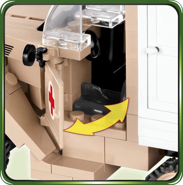 Cobi Ford V3000S Maultier Ambulance Historical Collection Modell Nr. 2518