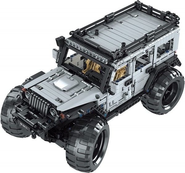 Mould king 15009 Technik Ferngesteuertes SUV Geländefahrzeug ModellBauset, 1288 Teile Off-Roader, Fe