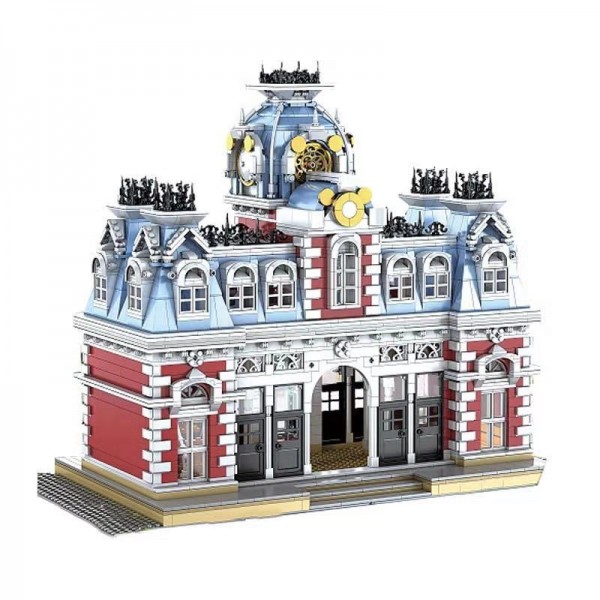 Mould King Kingland The Station of the Dreamland Modell Nr. 11004 3132 Teile