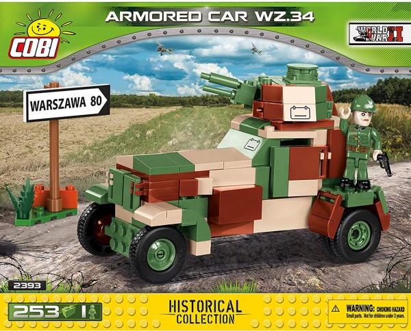 Cobi Armored Car wz.34 Modell Nr. 2393