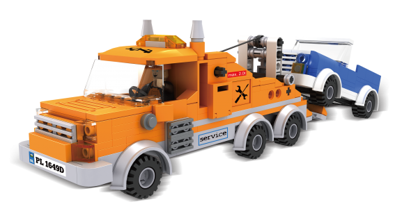 Blocki MyCity Abschleppwagen Modell KB0217