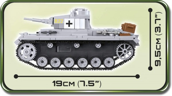 Cobi Panzer III AUSF. E Modell 2523